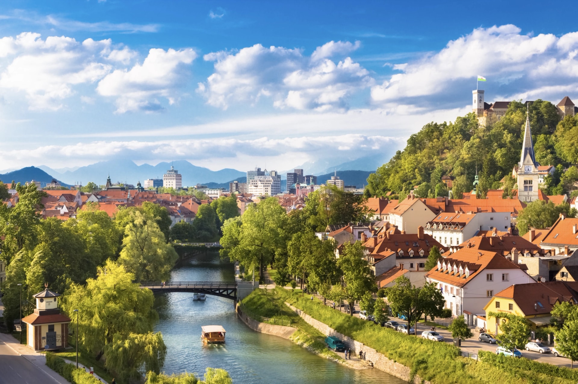 ljubljana view cycling tour